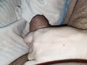 Step mom get the smallest penis and have him a handjob 