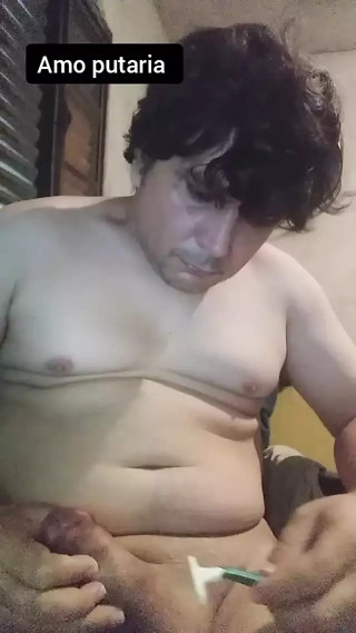 Shave the bag carefully