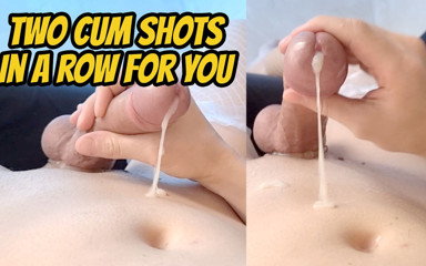 Femboy Cummed for You Twice in a Row