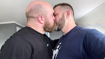 Two Hairy Dads get Naked Together