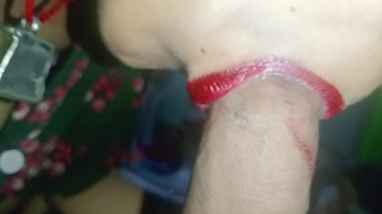 Maine apne husband ka land ko chusa hot desi wife and husband
