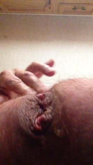 Pumping and fingering my sloppy arse