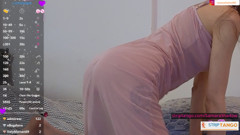 Bold flirting with a naughty spark. live fingering and teasing show, Paypig, legs like a goddess!