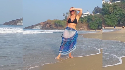 Amateur Blonde Wife Enjoys Sex