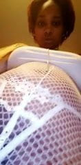 Sexy white fishnets