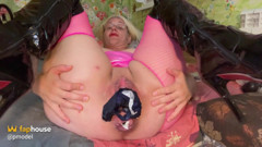11 Pairs Panties in My Both Holes for the Dirty Panty Pervert