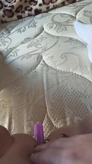 Trying hard to put all the candle in my ass