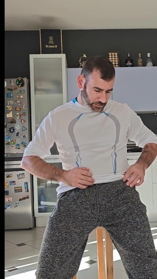 Daddy Big Cock Masturbate and Cum
