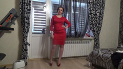 Modelling for you the sexiest my outfits and high heels