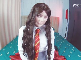 POV: Hermione Granger Seduces You and Asks to Fuck Her Ass