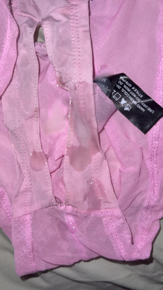 Cum of wife's panties 49