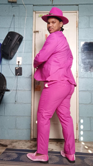 Classic Suit Fuchsia Pink