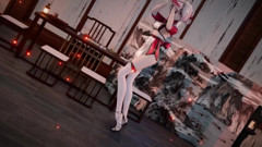 Ancient Style Elegant Cheongsam Allure Dancer
