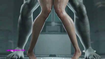Massive cock fucks her milf ass (AI)