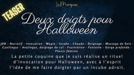 French Audio Porn   Teaser   I summon a demon to get fingered