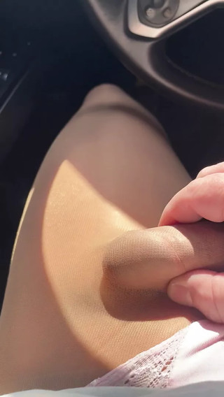TXPantyhose cum in pantyhose