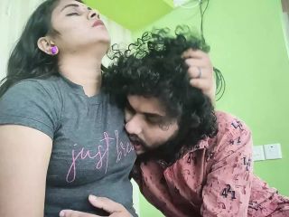 Vaishnavy dominating Sharun Raj hot romance in hotel room, Mallu couple Hot romance, Girl domination romance , Romantic couple