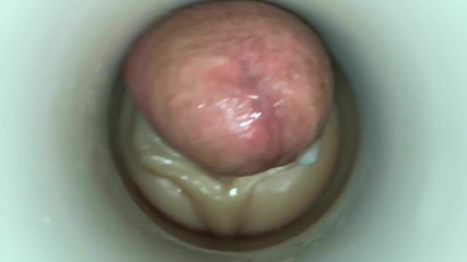 Bulls eye cum by cum cam man
