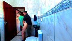 Step-Uncle rubbing dry-hump and pulling down her clothes to masturbate her.