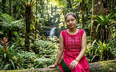 Mars in the Jungle Nita Got Bangles From Her Boyfriend in the Jungle