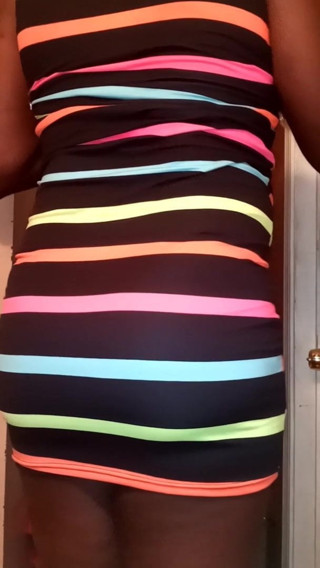 Crossdressing in my new dress