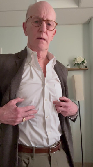 Nipple play at the office, and one thing leads to another