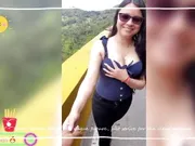 Young Girl With Big Ass Shows Her Tits In A Public Road And Ends Up Fucking Hard With A Stranger In A Motel