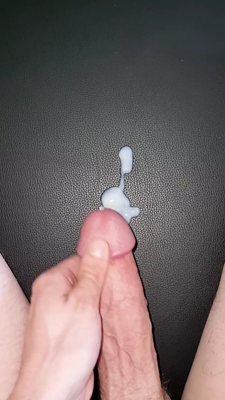 Cumshot after stimulating