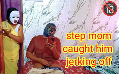 Stepom Caught Her Stepson Jerking off. What Happen Next? – Full Tamil Audio with Real Loud Moaning