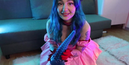 JOI with Cat Princess and Her Alien Dildo