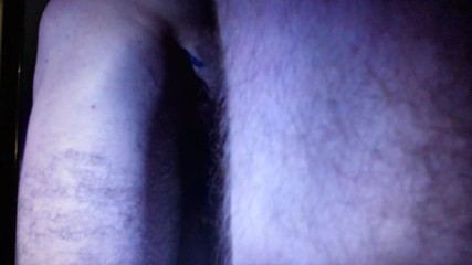 Huge flaccid cock and bull balls swinging from side 2 side