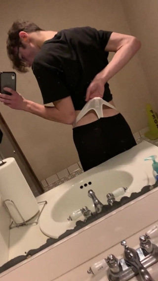 Wedgies wearing leggings for you