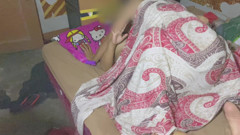 A blanket with my mother-in-law