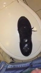 Cum in sneakers of cousin 18 year old BFF