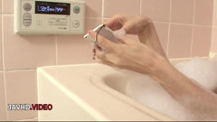 Akina Haras Steamy Japanese Bath Time Blowjob Treat Sizzling Sensual Fun
