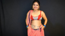 Bhabhi hold hand of her lover and put inside her pussy for fingering before sex in Riding position