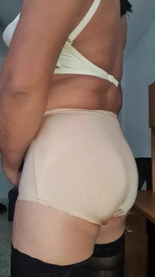Cuming Into My Full Cut Briefs
