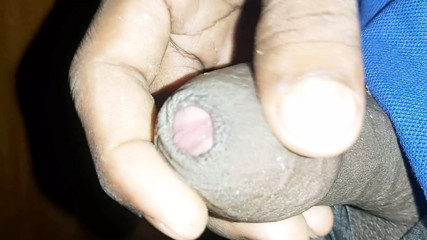 Ebony masturbation pov
