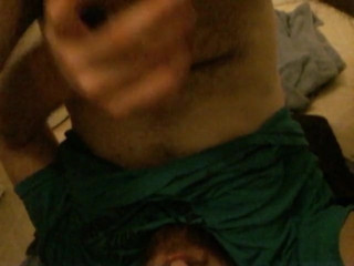 Swallow your own load of cum boy!!