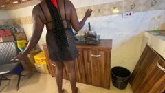 Wife Making Food for Hubby and Got Fucked