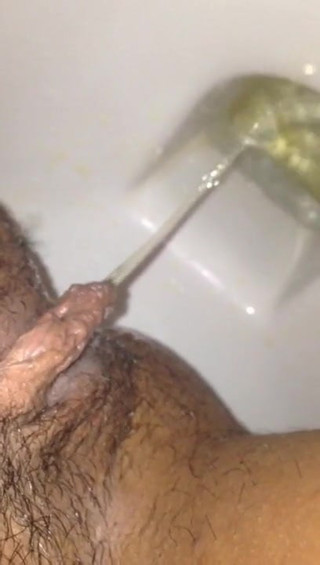 pissing desi slut