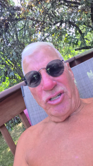 Naked cock outside