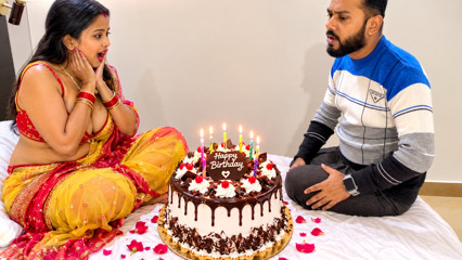 Bhabhi ke saath birthday celebrate kiya chod diya