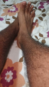 Solo Male Feet POV  Soft Soles & Toe Play