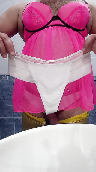 Step daughter panties cumming
