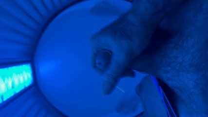 Horny Whilst in the Sunbed