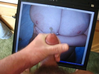 Masterbating to porn