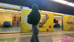 She Can't Stand to See the Volume Marking and Sucked Me Inside the So Paulo Subway