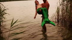 Dutch teen spermaid swallows over 15 loads.