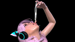 FGGB 52 Kitty from Lust Goddess futa machine action